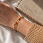 Elodie Paperclip Chain Bracelet - Luzy Jewels