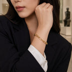 Elodie Paperclip Chain Bracelet - Luzy Jewels