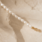 Evania Freshwater Pearl Strand Necklace - Luzy Jewels