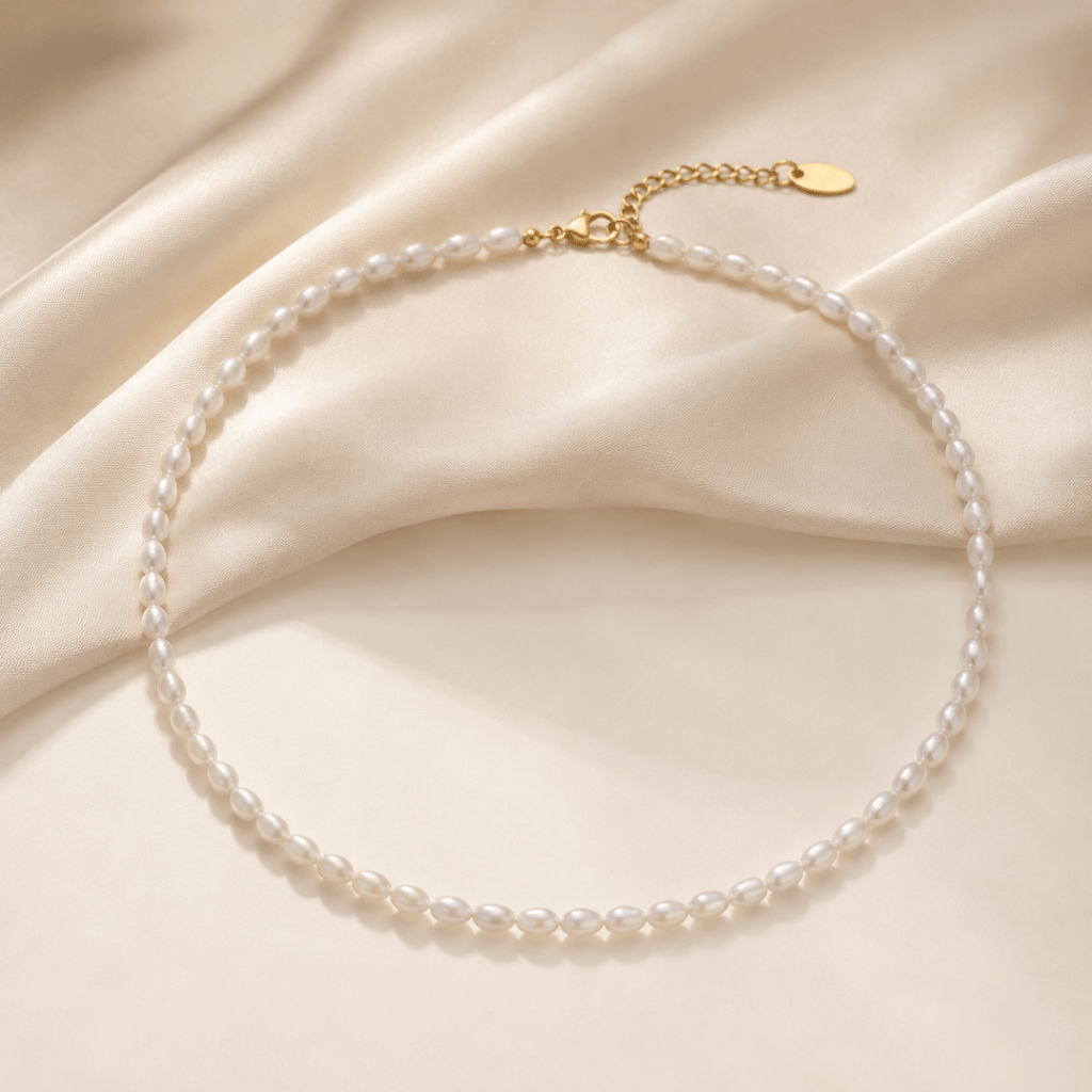 Evania Freshwater Pearl Strand Necklace - Luzy Jewels