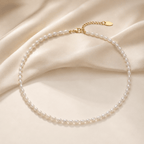Evania Freshwater Pearl Strand Necklace - Luzy Jewels