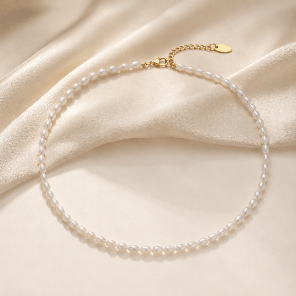 Evania Freshwater Pearl Strand Necklace - Luzy Jewels