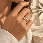 Gineora Marquise Open Ring - Luzy Jewels