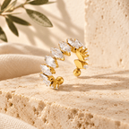 Gineora Marquise Open Ring - Luzy Jewels
