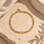 Guinelie Figaro Pearl Anklet - Luzy Jewels