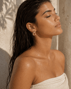 Halo Layered Hoop Earrings - Luzy Jewels