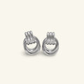 Halo Layered Hoop Earrings - Luzy Jewels
