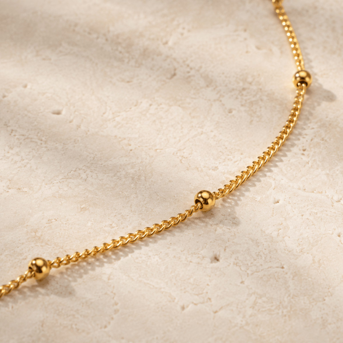 Iria Beaded Chain Necklace - Luzy Jewels