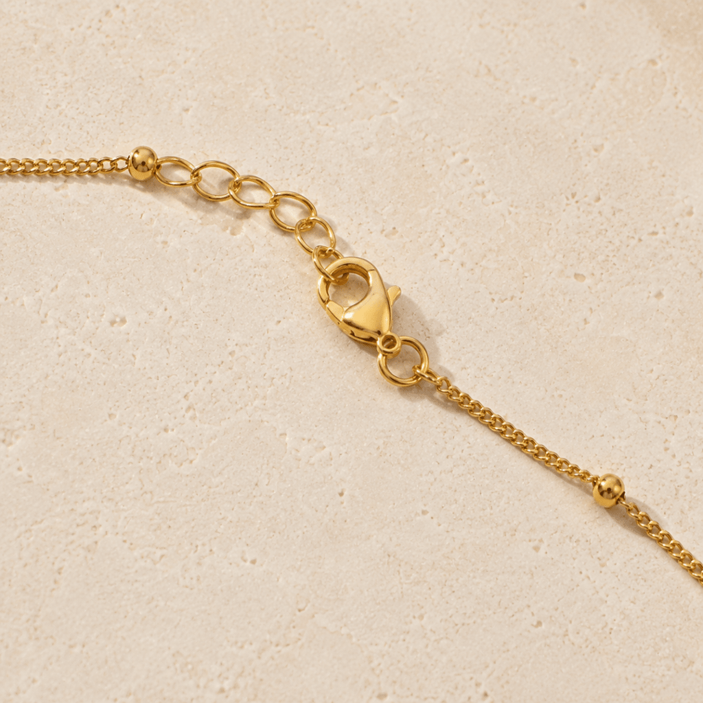 Iria Beaded Chain Necklace - Luzy Jewels
