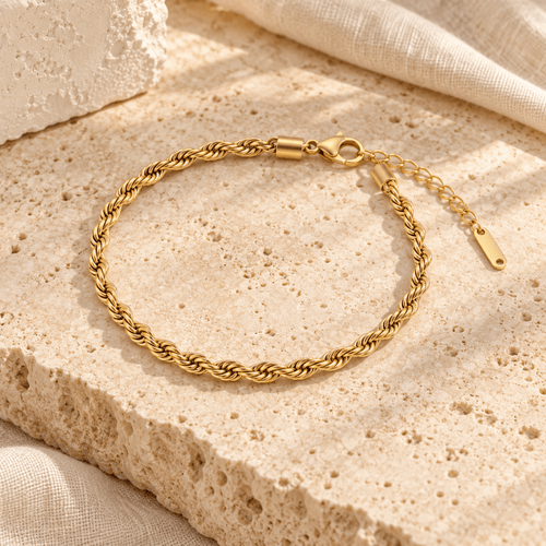 Leoria Rope Chain Anklet - Luzy Jewels