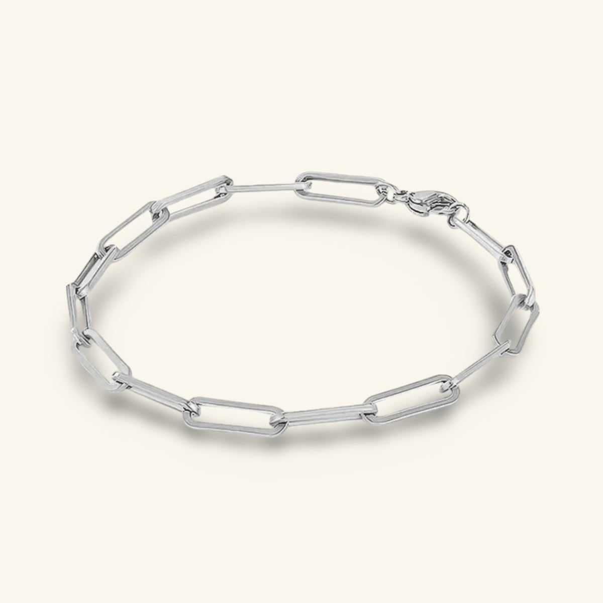 Lia Gold Paperclip Bracelet - Luzy Jewels