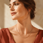 Liora Diamond-Cut Twist Chain Necklace - Luzy Jewels