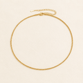 Liora Diamond-Cut Twist Chain Necklace - Luzy Jewels