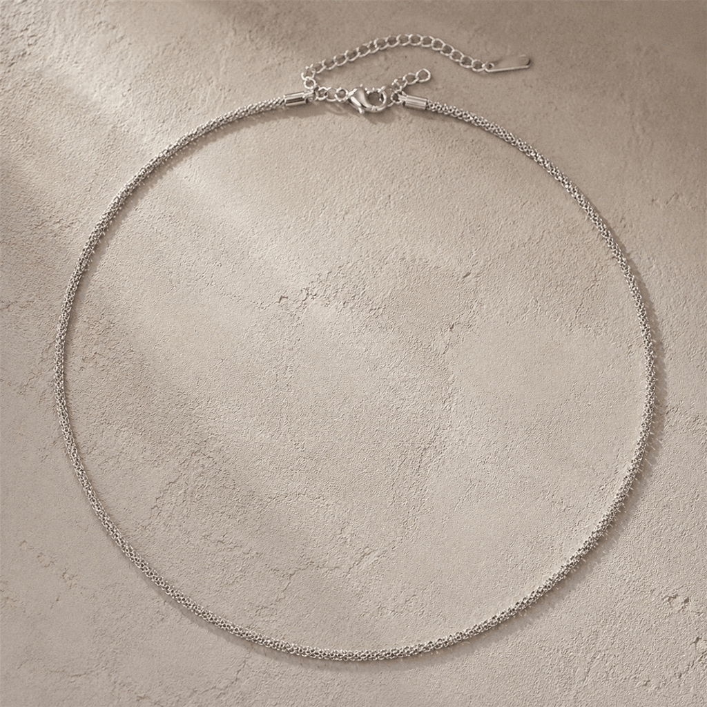 Liora Diamond-Cut Twist Chain Necklace - Luzy Jewels