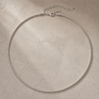 Liora Diamond-Cut Twist Chain Necklace - Luzy Jewels