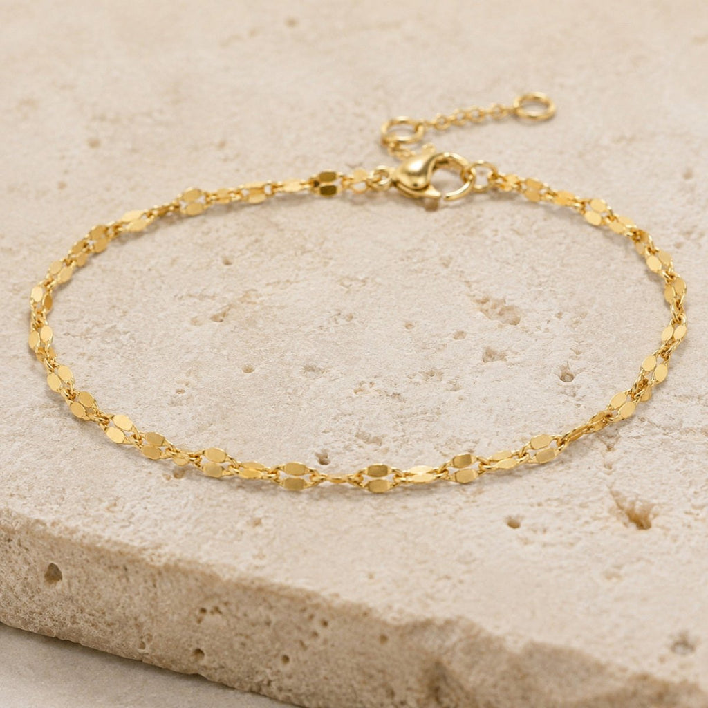 Lucienne Lace Chain Bracelet - Luzy Jewels