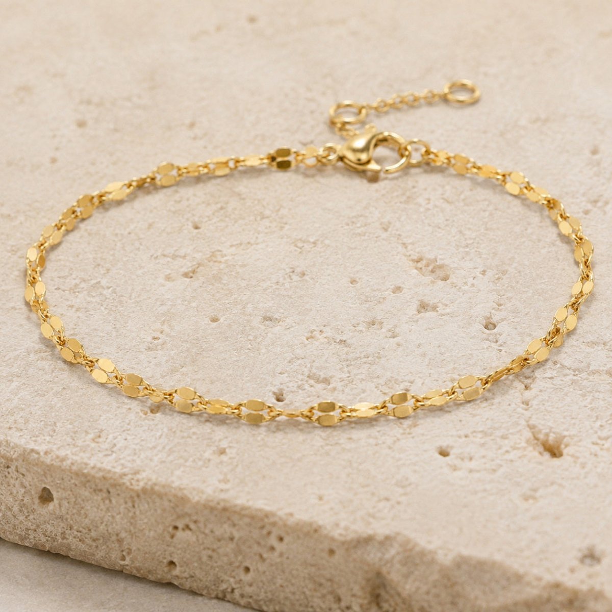 Lucienne Lace Chain Bracelet - Luzy Jewels