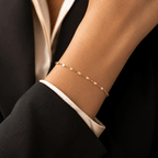 Lucienne Lace Chain Bracelet - Luzy Jewels