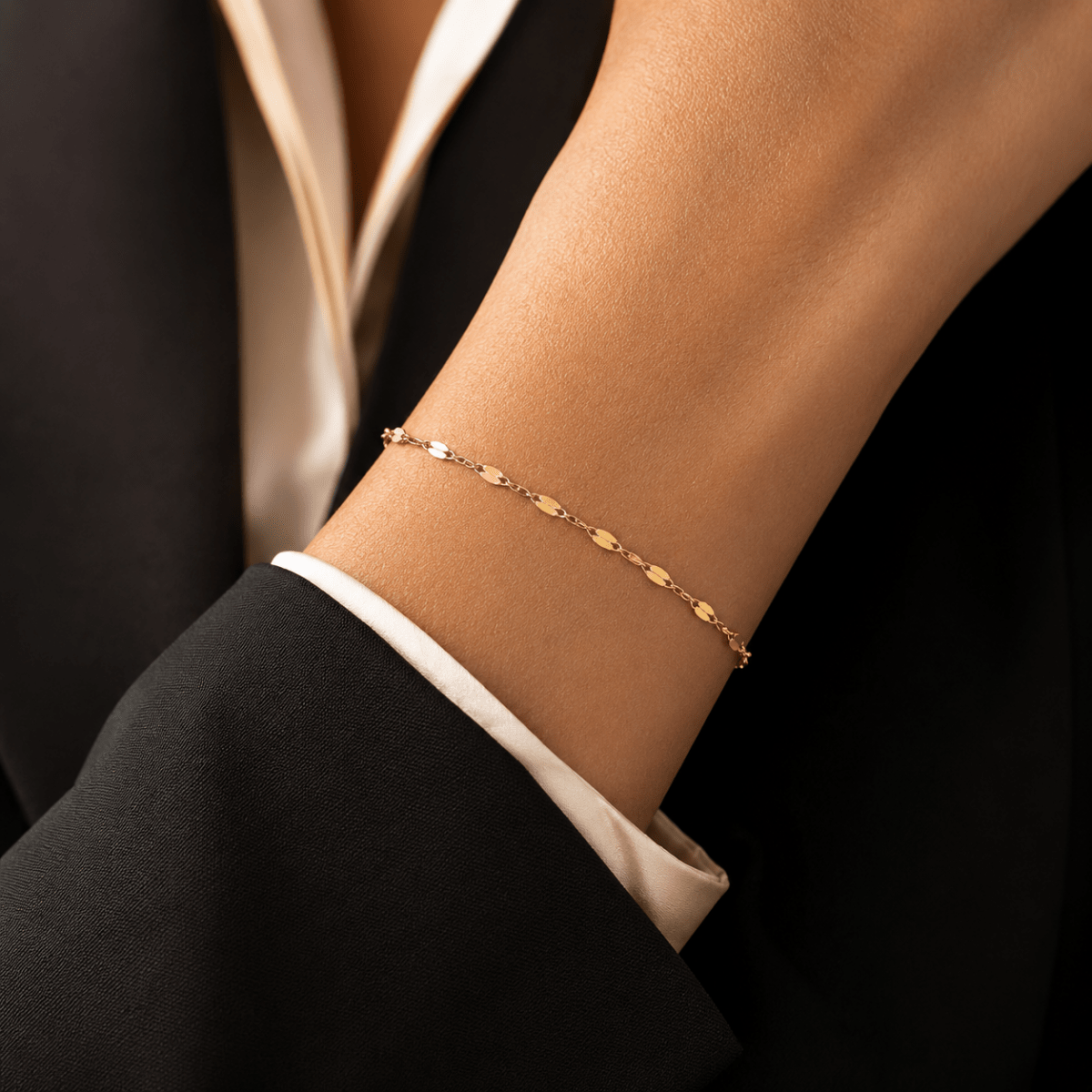 Lucienne Lace Chain Bracelet - Luzy Jewels