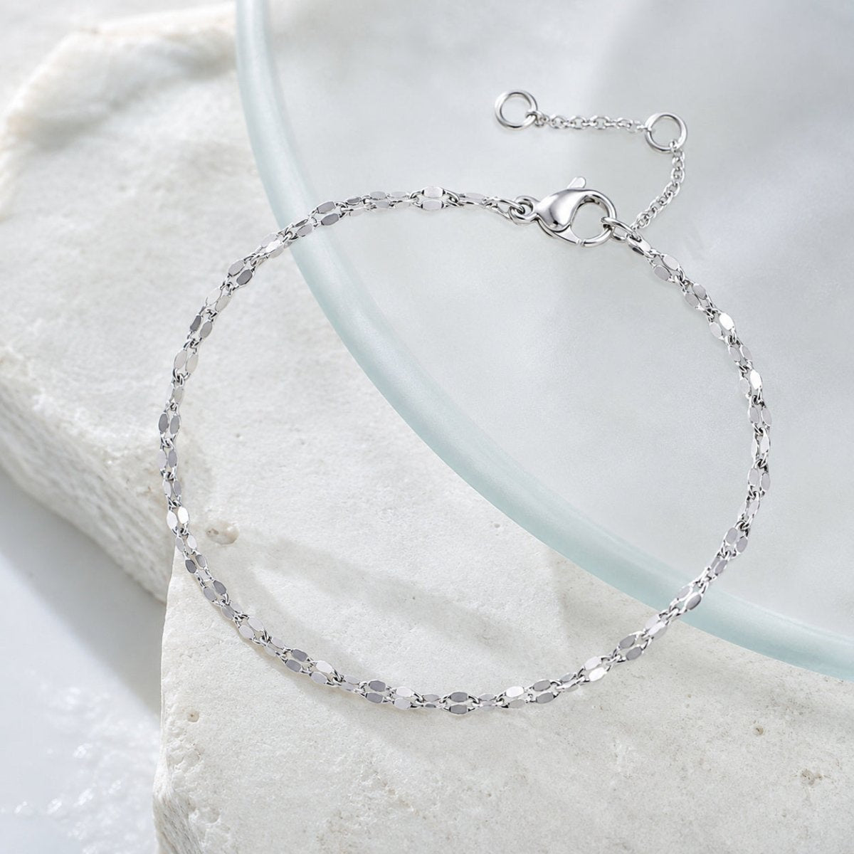 Lucienne Lace Chain Bracelet - Luzy Jewels