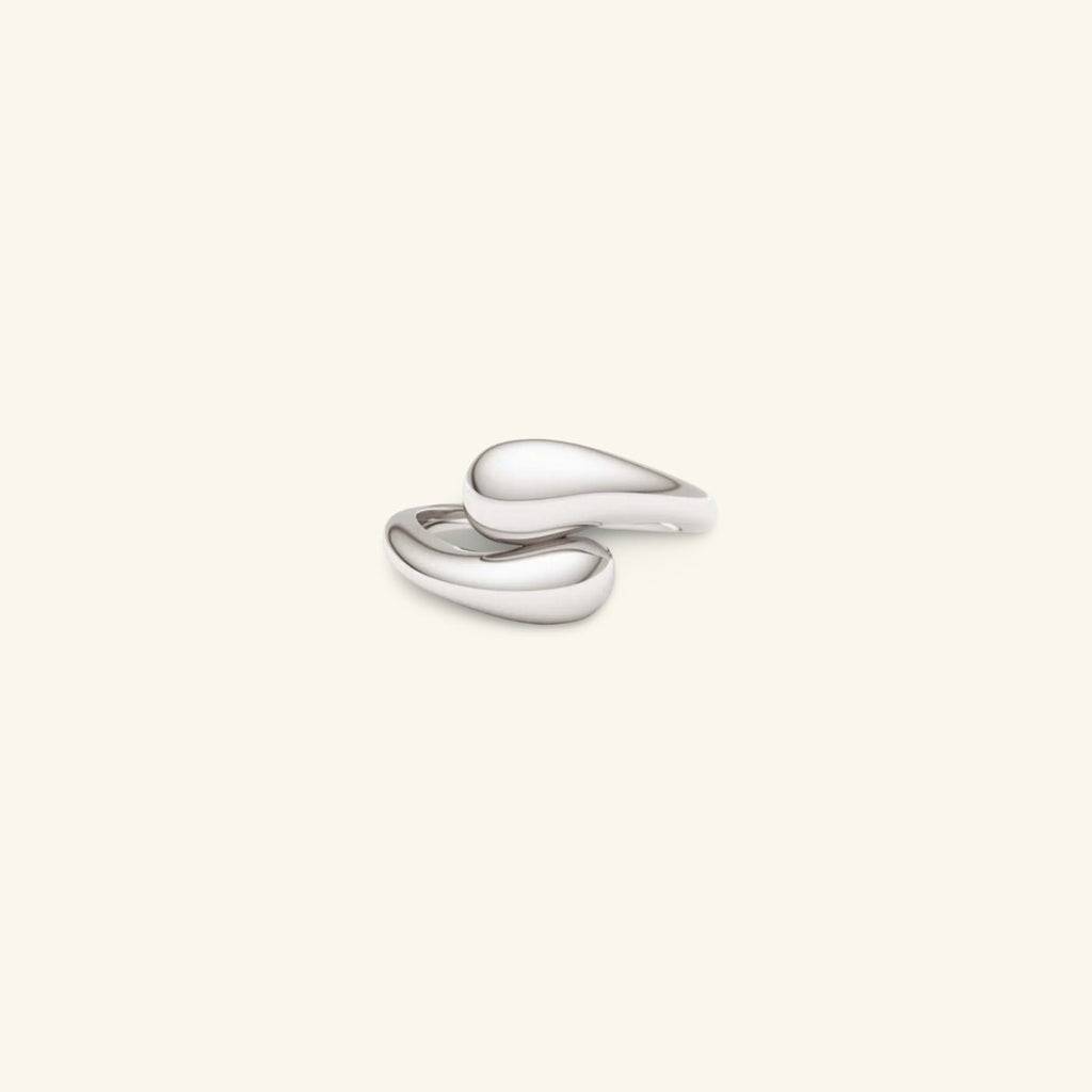Luna Round Cut Gold Ring - Luzy Jewels