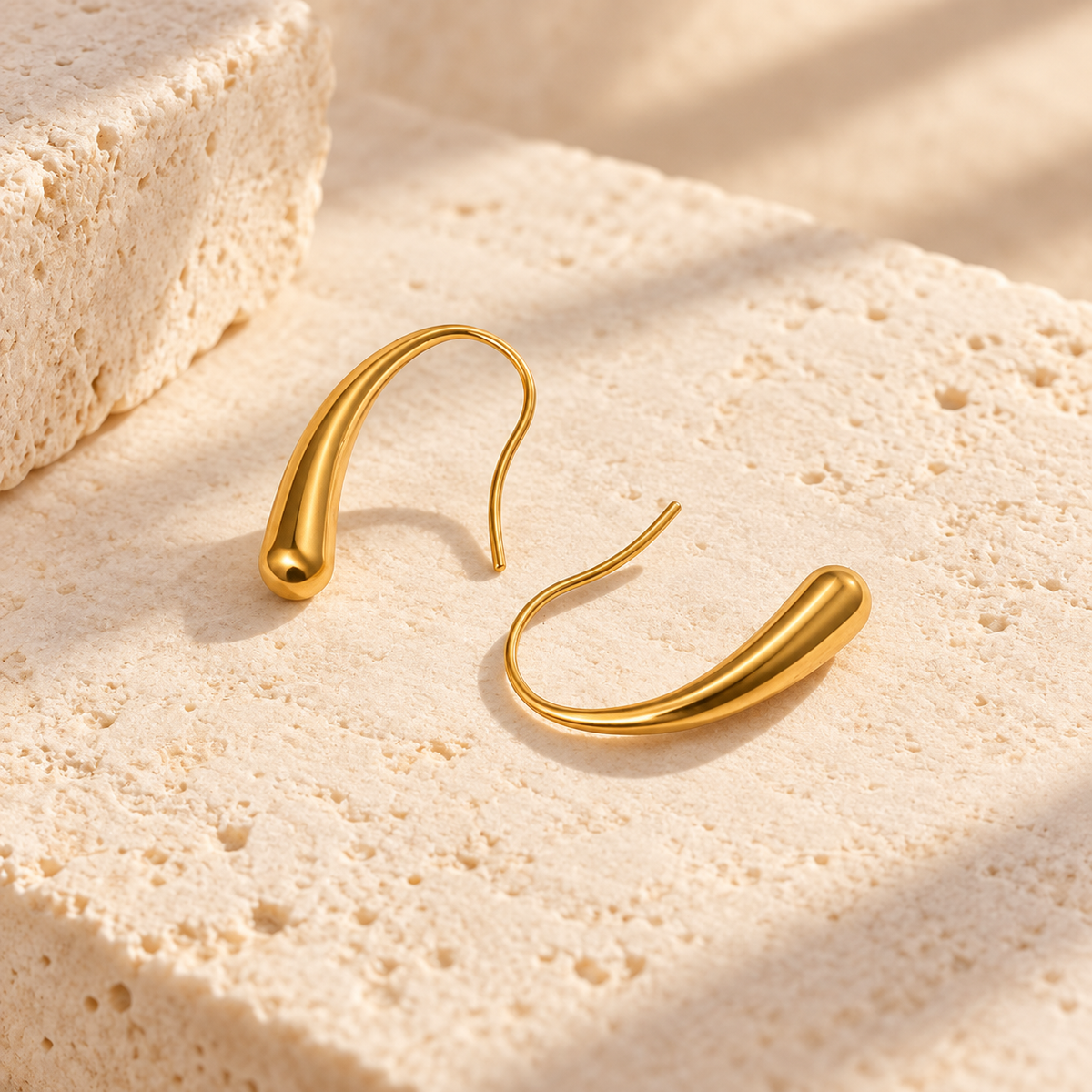 Filavie Tapered Hook Earrings — full product view
