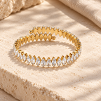 Lunessia Marquise Wrap Bracelet — full product view