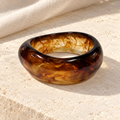 Ondalise Sculpted Acrylic Bangle — full product view