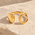 Talessia Open Loop Ring — full product view