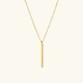 Maelis Bar Drop Necklace - Luzy Jewels