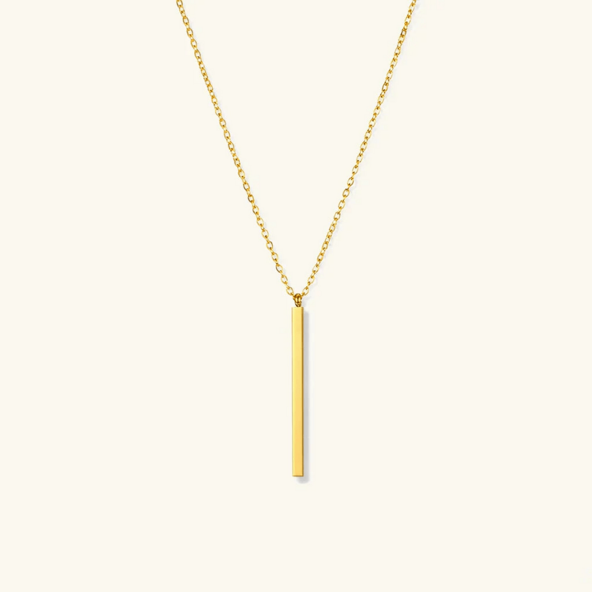 Maelis Bar Drop Necklace - Luzy Jewels