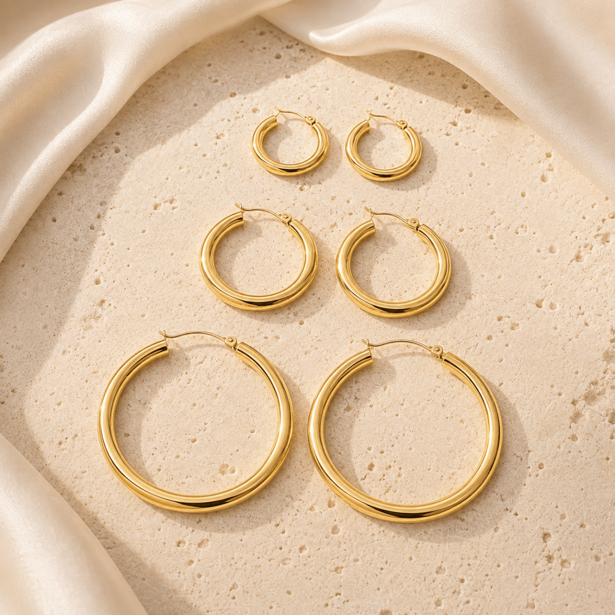 Mara Hoops Trio - Luzy Jewels