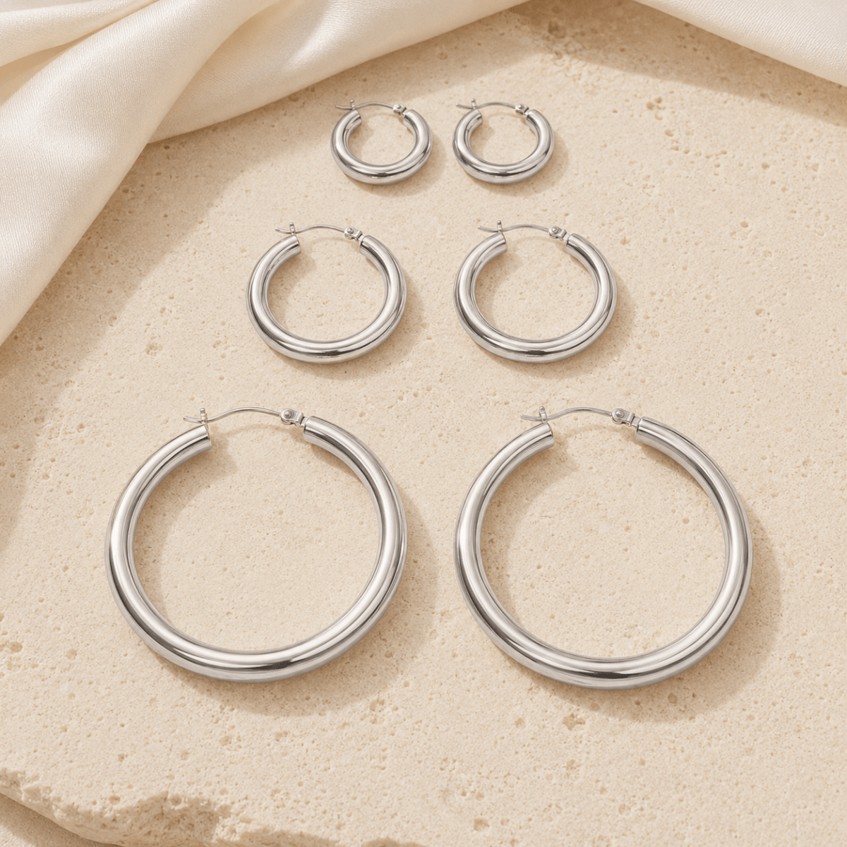 Mara Hoops Trio - Luzy Jewels