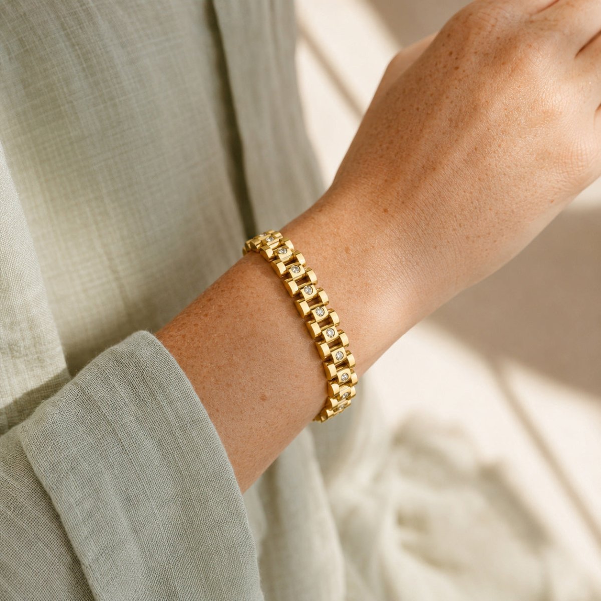 Marais Watchband Bracelet - Luzy Jewels