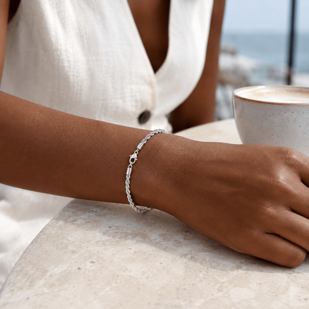 Marina Rope Chain Bracelet - Luzy Jewels