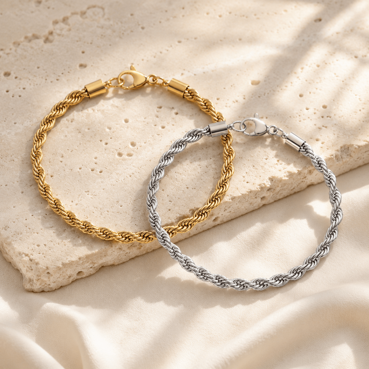 Marina Rope Chain Bracelet - Luzy Jewels