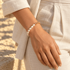 Maristelle Pearl and Bead Bracelet - Luzy Jewels