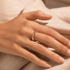 Meliora Polished Dome Band Ring - Luzy Jewels