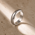 Meliora Polished Dome Band Ring - Luzy Jewels