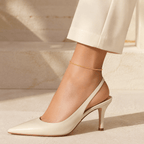 Mireia Woven Chain Anklet - Luzy Jewels
