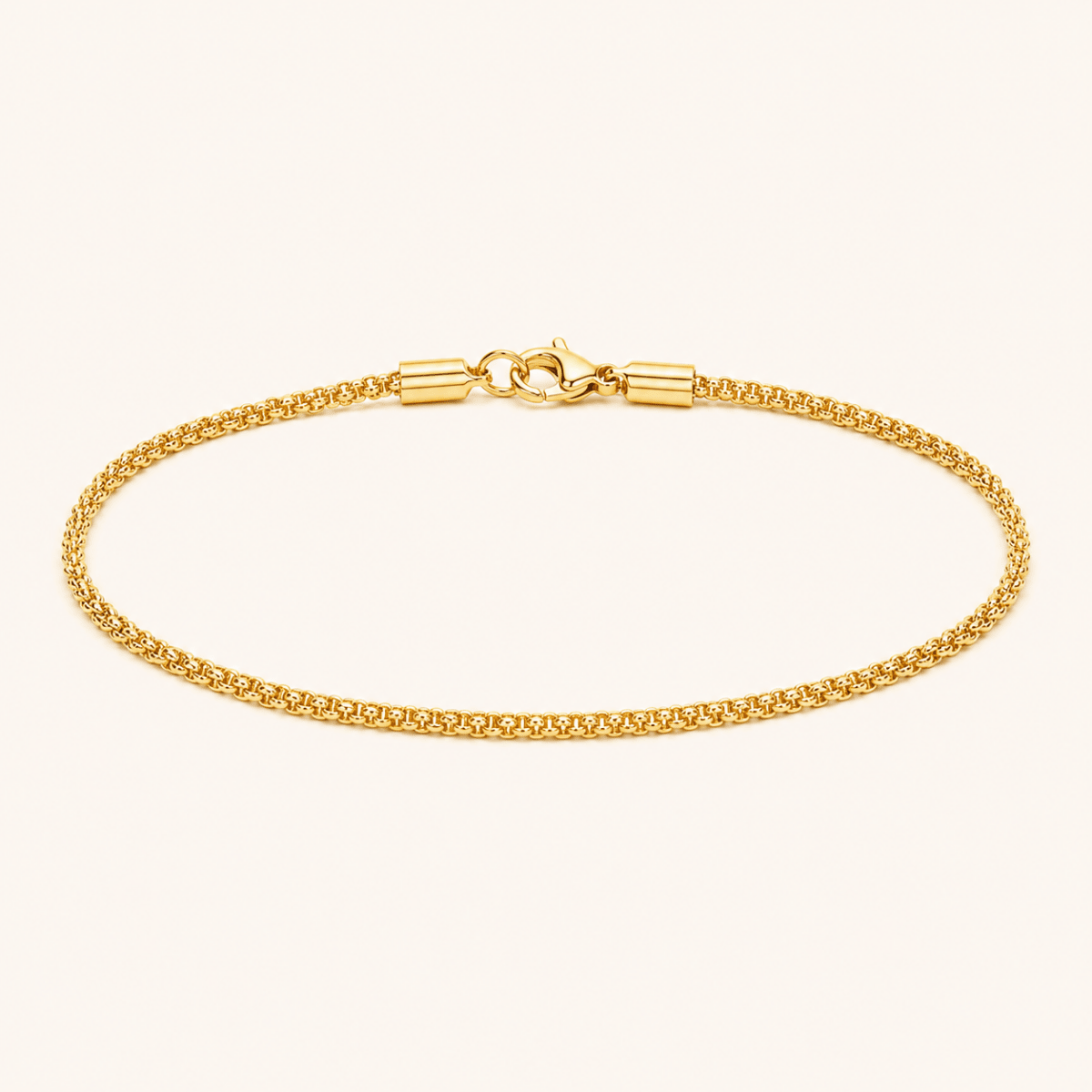 Mireia Woven Chain Anklet - Luzy Jewels