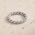 Naxos Rope-Twist Band Ring - Luzy Jewels