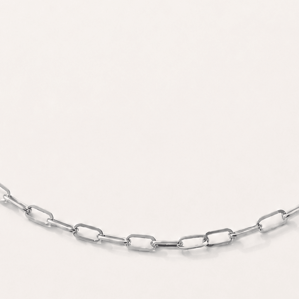 Nerina Paperclip Chain Necklace - Luzy Jewels