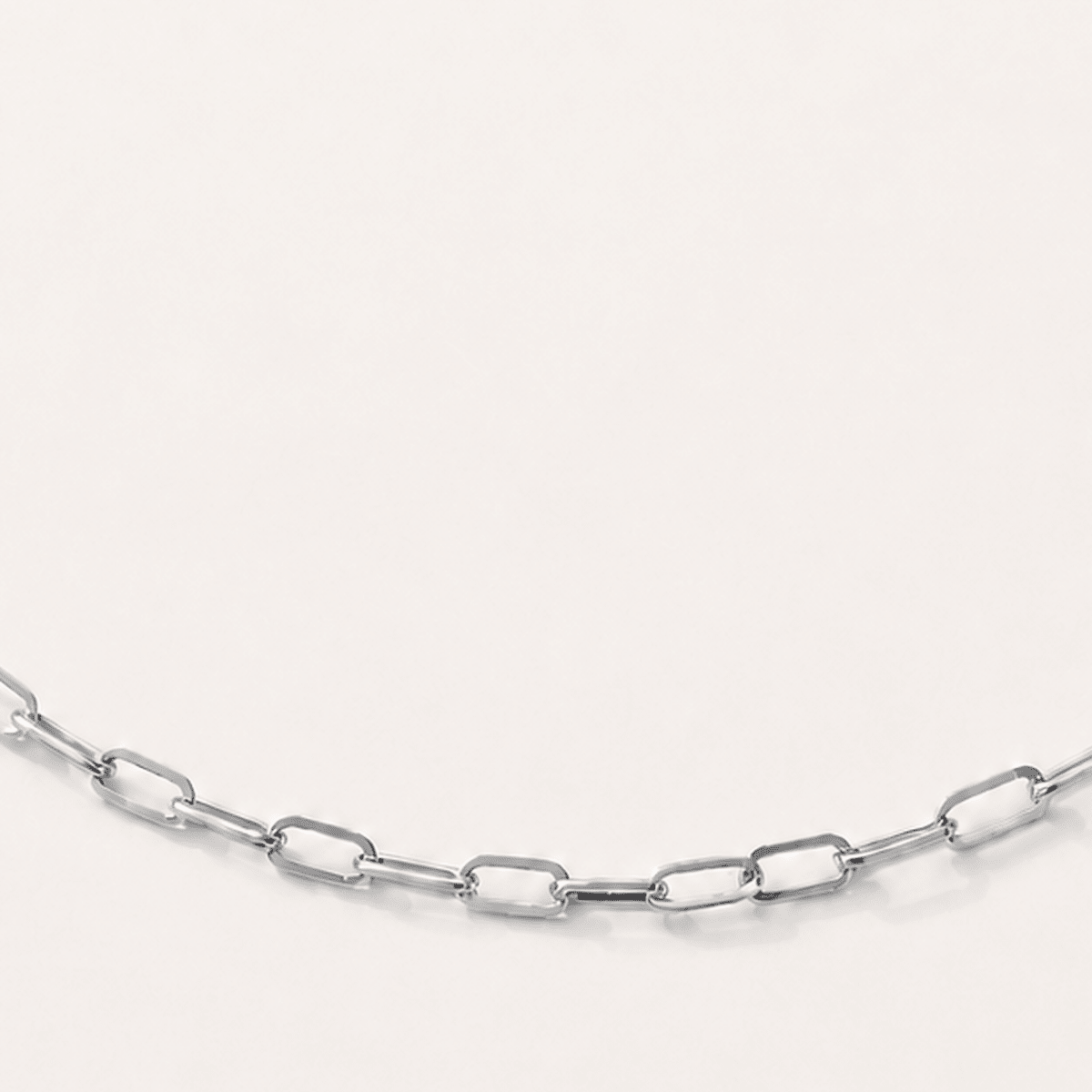 Nerina Paperclip Chain Necklace - Luzy Jewels