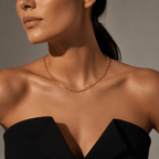 Nerina Paperclip Chain Necklace - Luzy Jewels