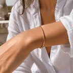 Odette Wheat-Link Chain Bracelet - Luzy Jewels