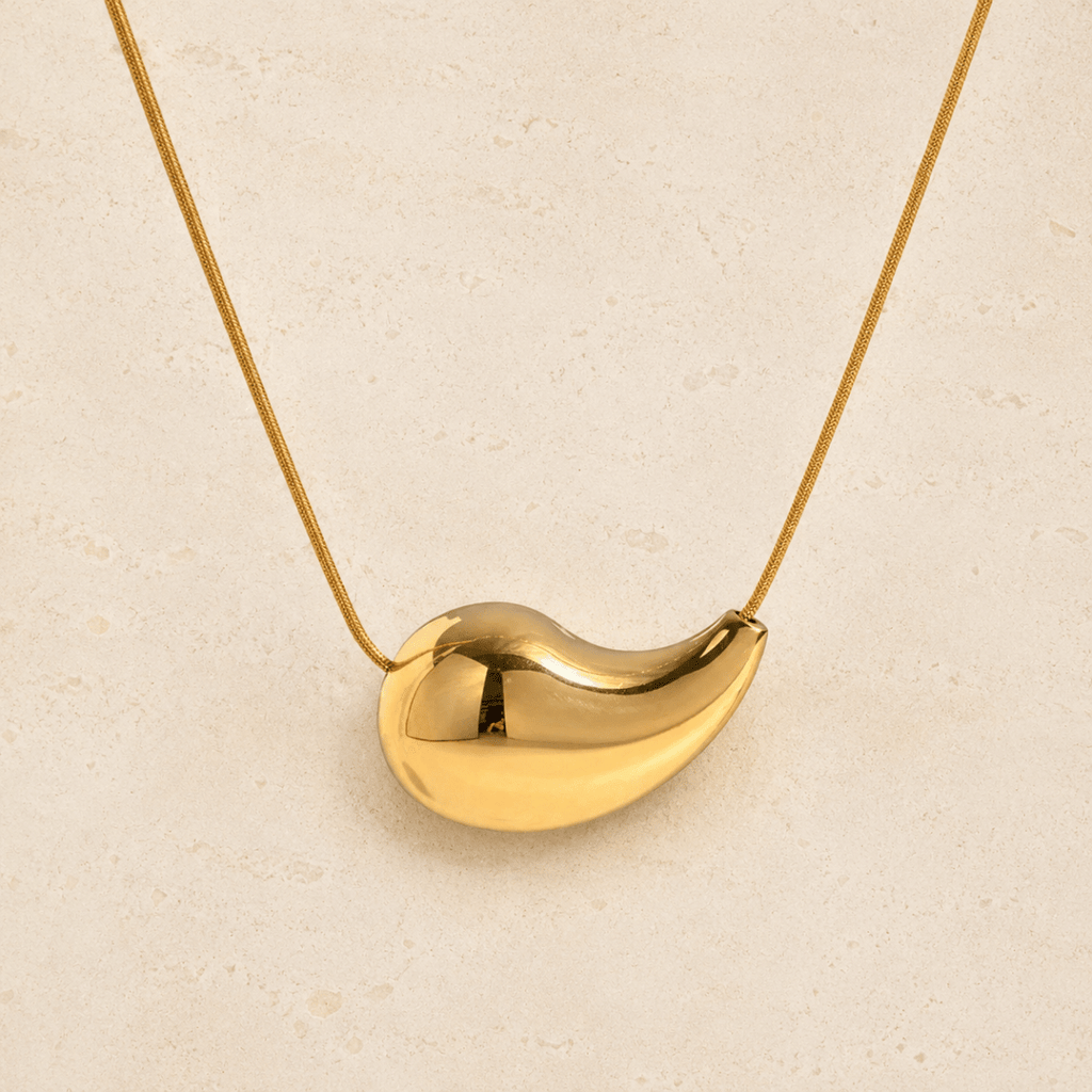 Ondara Sculptural Drop Necklace - Luzy Jewels