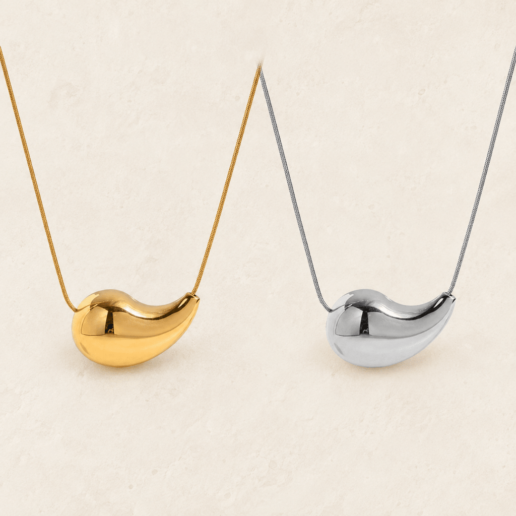 Ondara Sculptural Drop Necklace - Luzy Jewels