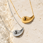Ondara Sculptural Drop Necklace - Luzy Jewels
