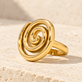Orevielle Open Spiral Ring - Luzy Jewels